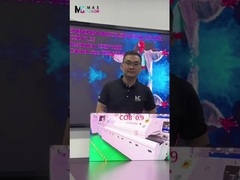 AC100-240V इनपुट वोल्टेज COB एलईडी डिस्प्ले अधिकतम खपत 380 W/सेट और प्रदर्शन के साथ