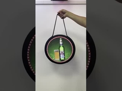 इनडोर आउटडोर गोल आकार वृत्त एलईडी डिस्प्ले फ्रंट सर्विस रखरखाव पूर्ण रंग