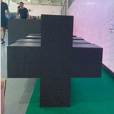 320x160mm IP65 एलईडी क्रॉस डिस्प्ले स्क्रीन 3 इन 1 पिक्सेल के साथ 100000 घंटे जीवनकाल